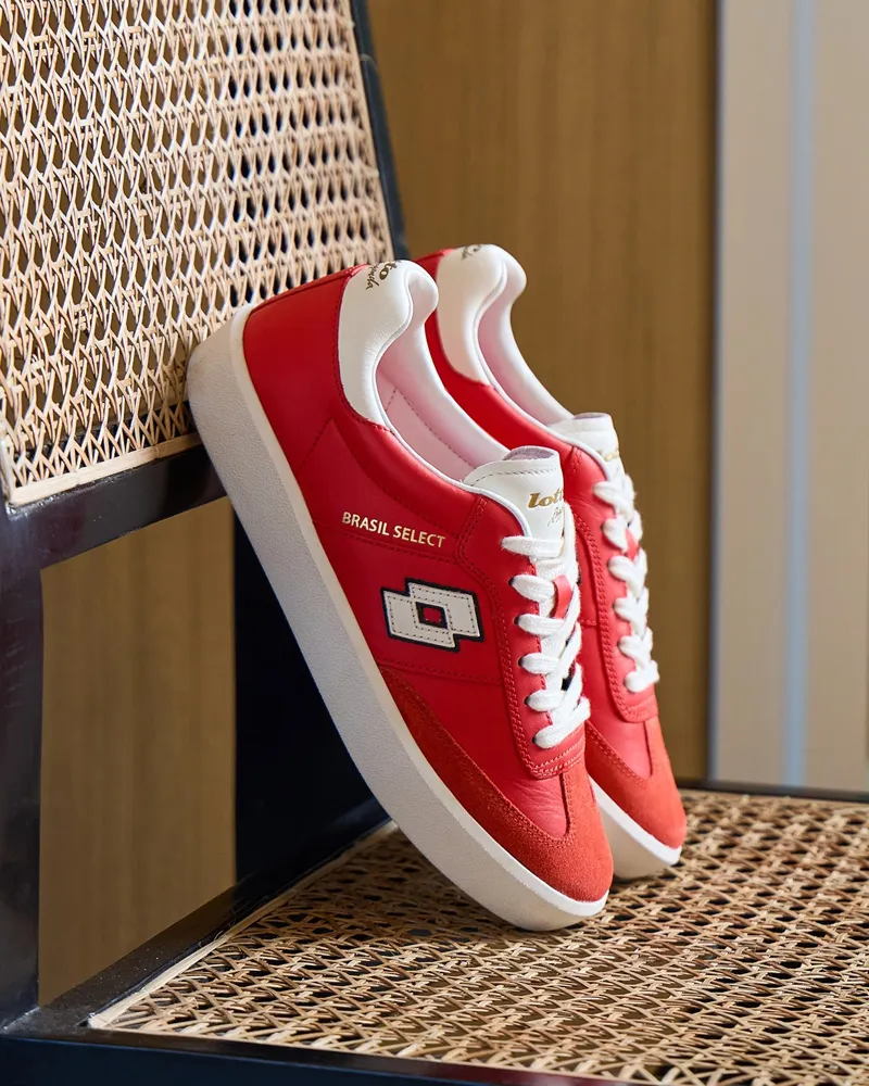 Brasil Select OG — Fiery Red · White