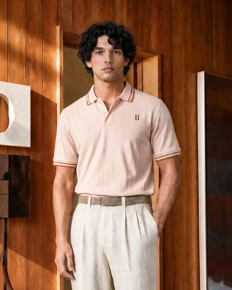 Lotto Courtline Italian Polo - Seashell Pink